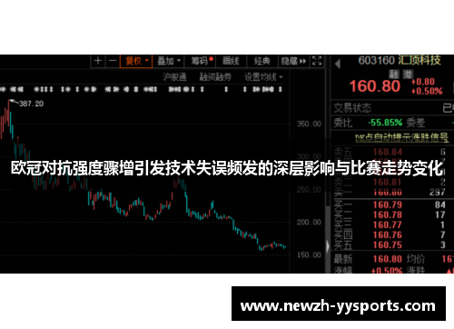 欧冠对抗强度骤增引发技术失误频发的深层影响与比赛走势变化